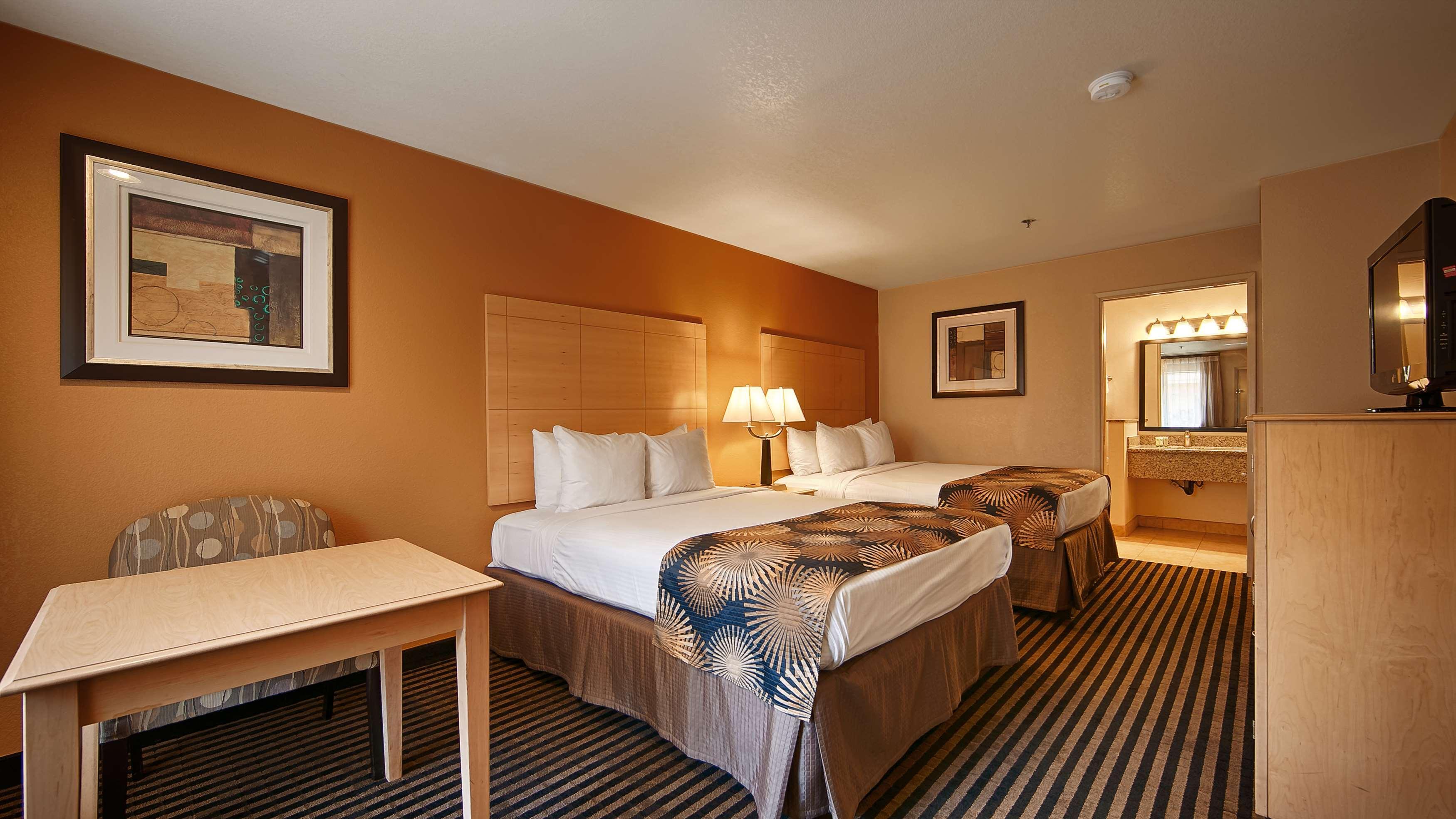 Best Western Palm Court Inn Modesto Eksteriør bilde
