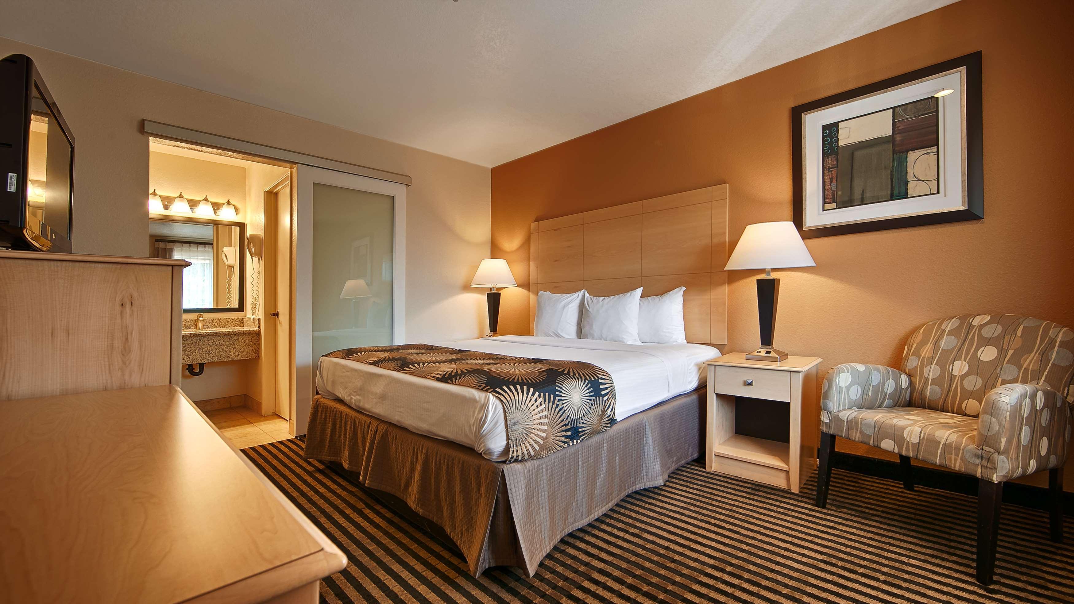 Best Western Palm Court Inn Modesto Eksteriør bilde