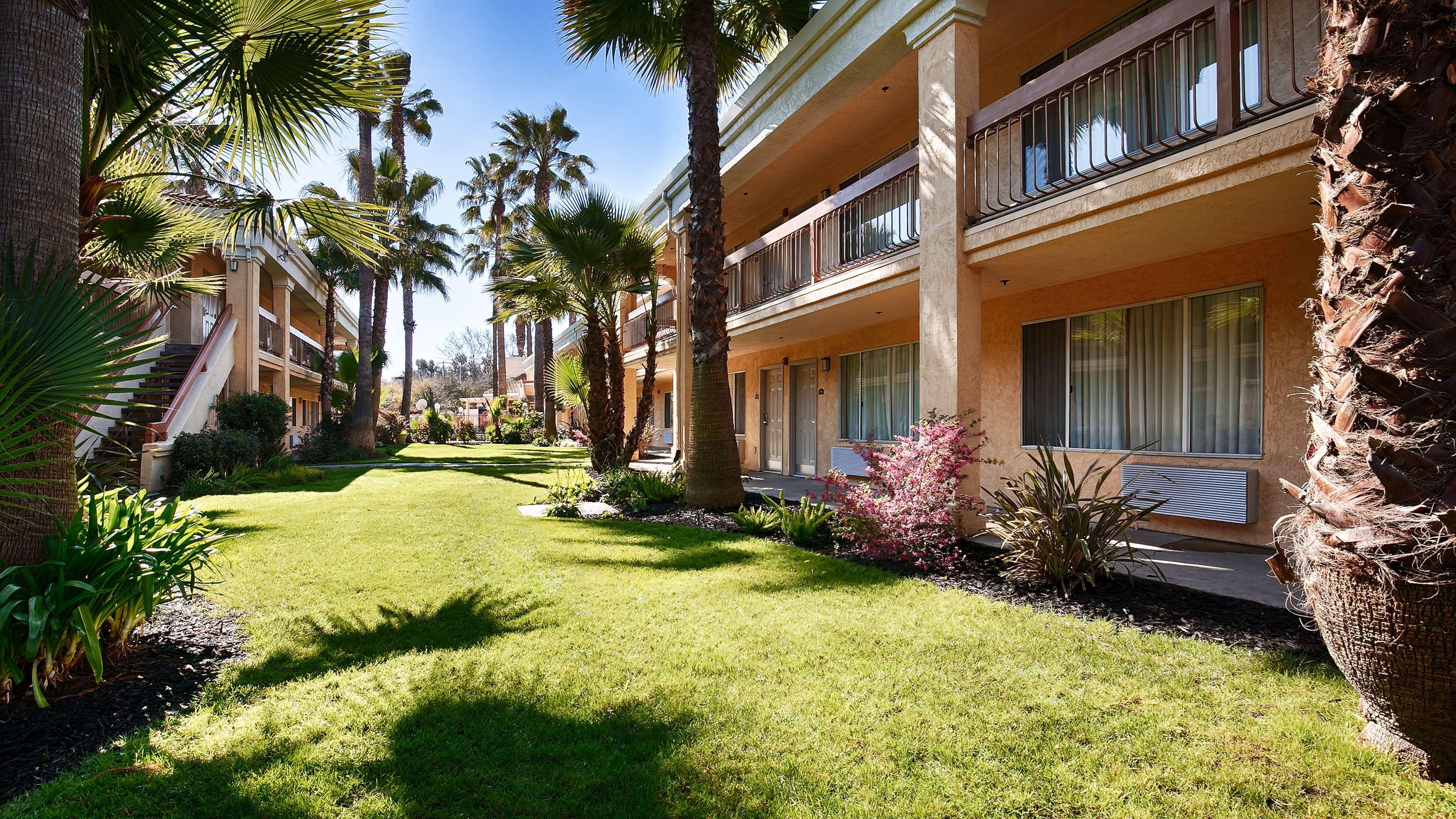 Best Western Palm Court Inn Modesto Eksteriør bilde