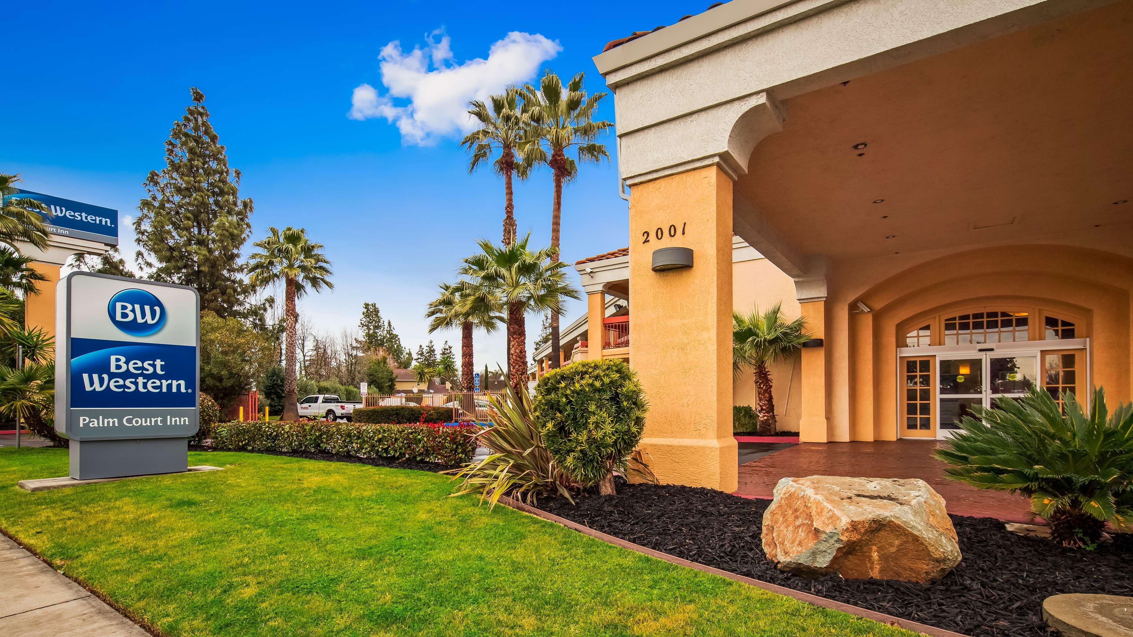 Best Western Palm Court Inn Modesto Eksteriør bilde
